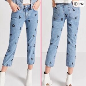 Current/Elliott Love Crop Jeans 29